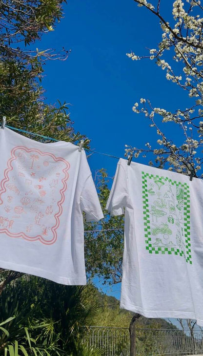 T-shirt personnalisé CAGADE - modèle homme