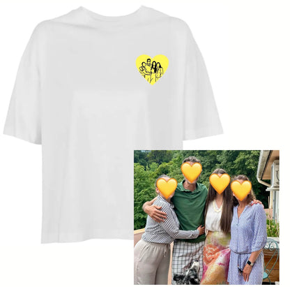 Customizable T-shirt CAGADE - men's model