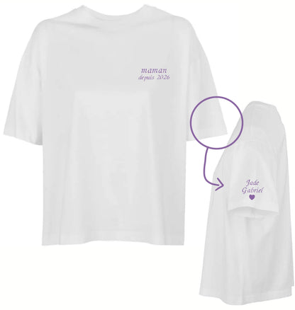 Customizable T-shirt CAGADE - men's model