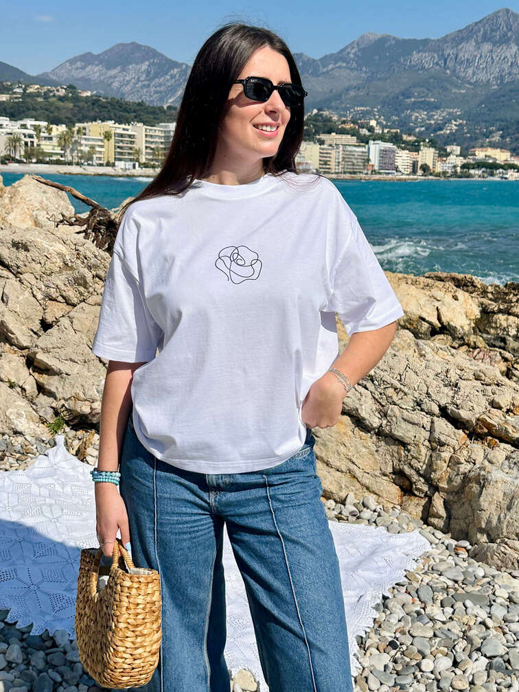 T-SHIRT THE HORIZON OF A LINE