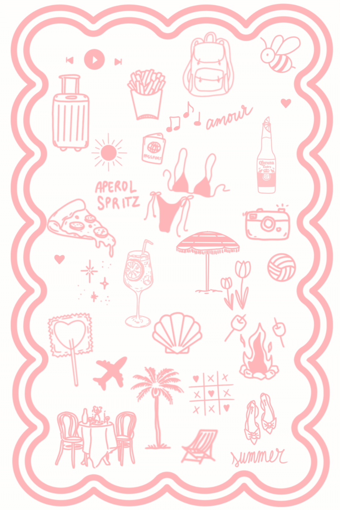 T-shirt personnalisé avec plein de dessins qui représentent : voyages, animaux, souvenirs, dates, photos, paysages, nourriture, passions, sports, métiers… Les dessins sont imprimés sur un teeshirt personnalisé. C’est une super idée cadeau pour un cadeau unique pour un anniversaire, un couple, son chéri, sa chérie, un EVJF ou EVG, mariage, famille… 